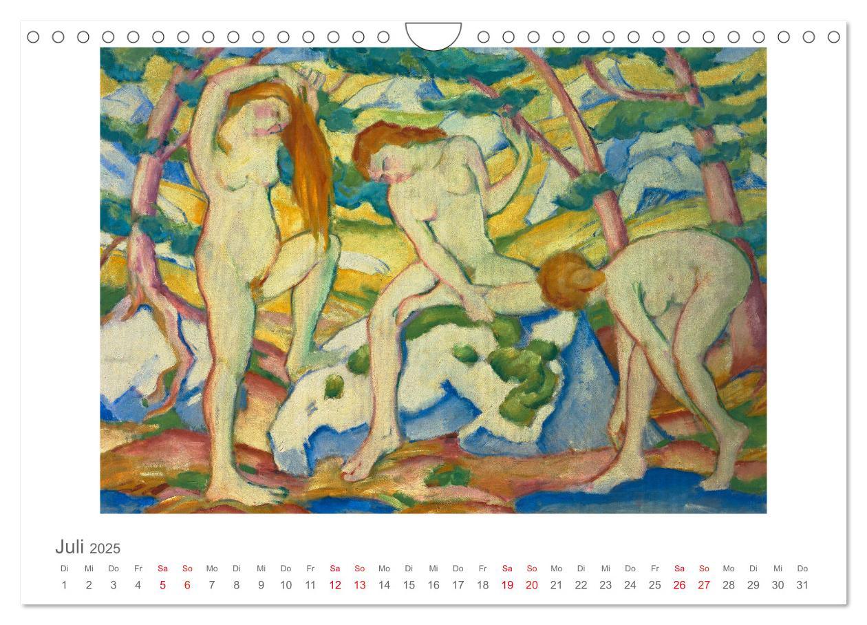 Bild: 9783435324965 | Franz Marc 2025 (Wandkalender 2025 DIN A4 quer), CALVENDO...