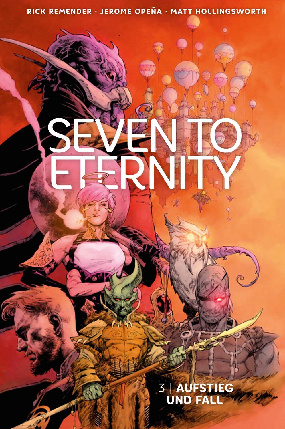 Cover: 9783959813556 | Seven to Eternity 3 | Aufstieg und Fall | Rick Remender | Buch | 2020