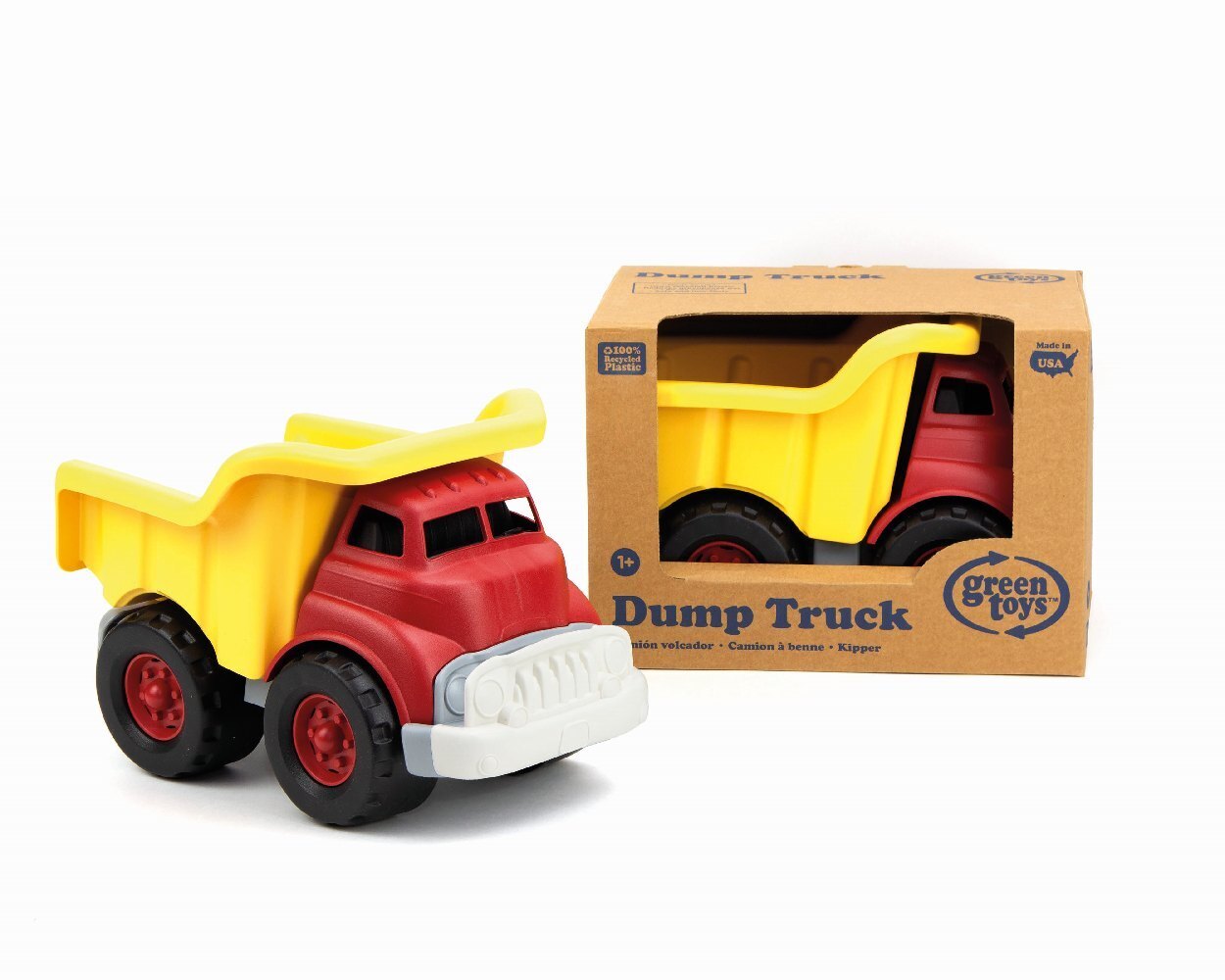 Bild: 793573550309 | GREENTOYS - Kipplaster rot | Stück | 2022 | GREENTOYS