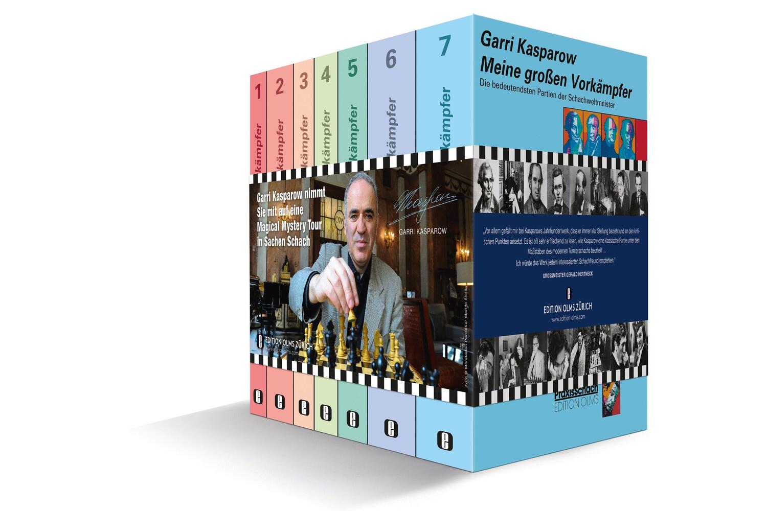 Cover: 9783283010409 | Meine grossen Vorkämpfer | Garri Kasparow | Taschenbuch | 7 Bände
