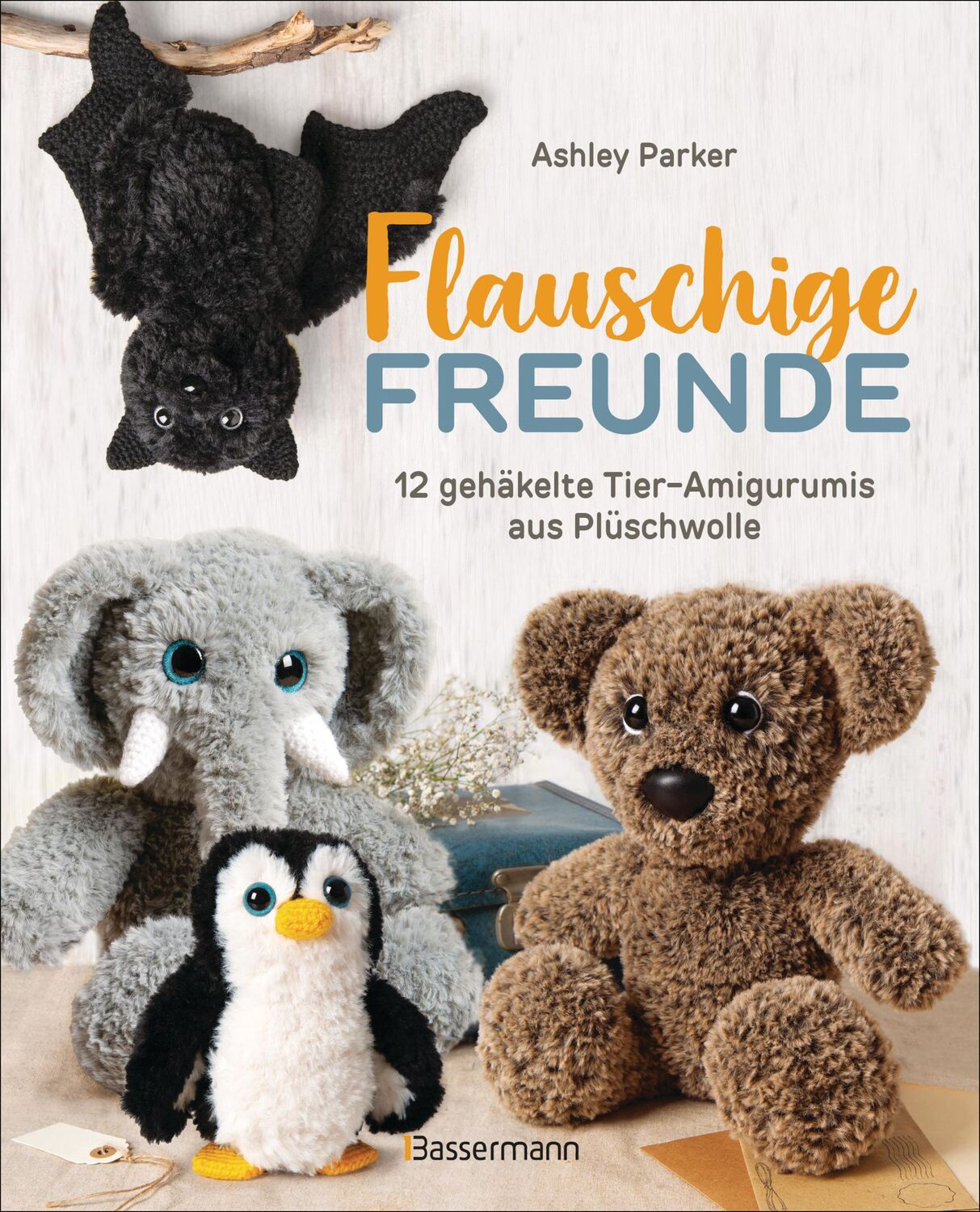 Cover: 9783809449393 | Flauschige Freunde. 12 gehäkelte Tier-Amigurumis aus Plüschwolle