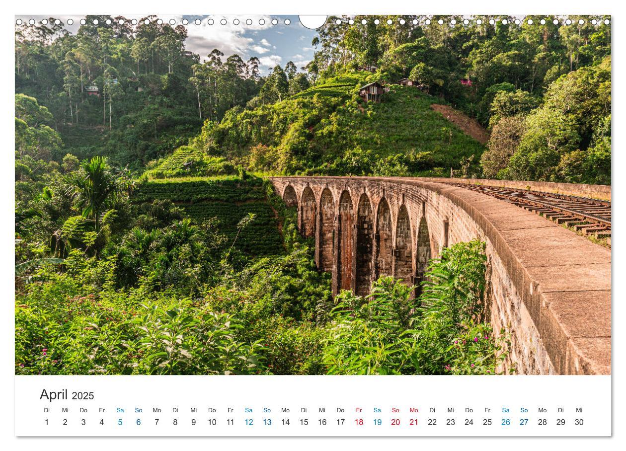 Bild: 9783435150366 | Traumziel Sri Lanka (Wandkalender 2025 DIN A3 quer), CALVENDO...