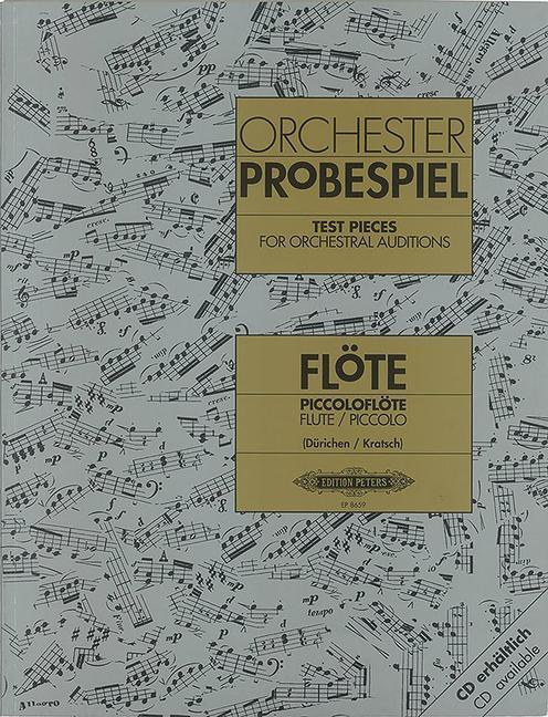 Cover: 9790014069872 | Orchesterprobespiel: Flöte / Piccoloflöte | Christoph Dürichen (u. a.)