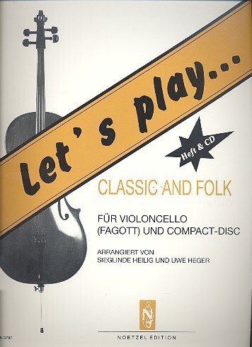 Cover: 9790204537976 | Let's play Classic and Folk (+CD) für Violoncello (Fagott)