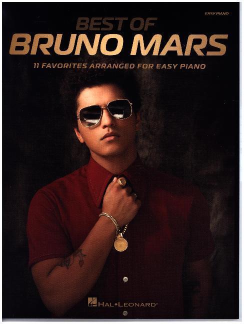 Cover: 888680669782 | Bruno Mars Best Of Easy Piano -For Piano- (Book) | Taschenbuch | 64 S.