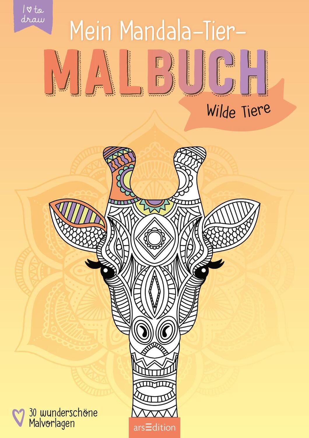 Bild: 9783845857183 | Mein Mandala-Tier-Malbuch - Wilde Tiere | Taschenbuch | Softcover