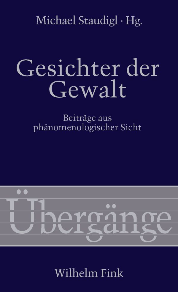 Cover: 9783770554041 | Gesichter der Gewalt | Beiträge aus phänomenologischer Sicht | Buch