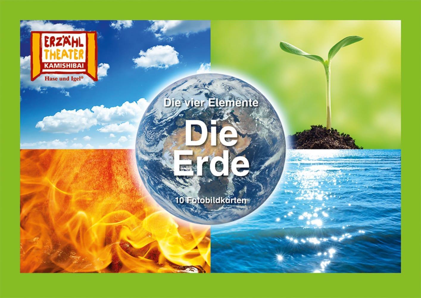 Cover: 4260505832315 | Die vier Elemente - Die Erde / Kamishibai Bildkarten | Monika Burger
