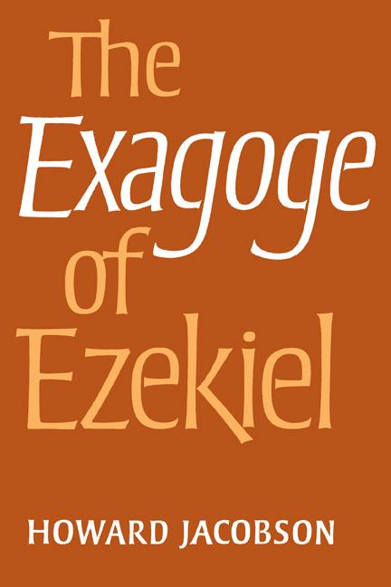 Cover: 9780521122436 | The Exagoge of Ezekiel | Howard Jacobson (u. a.) | Taschenbuch | 2009