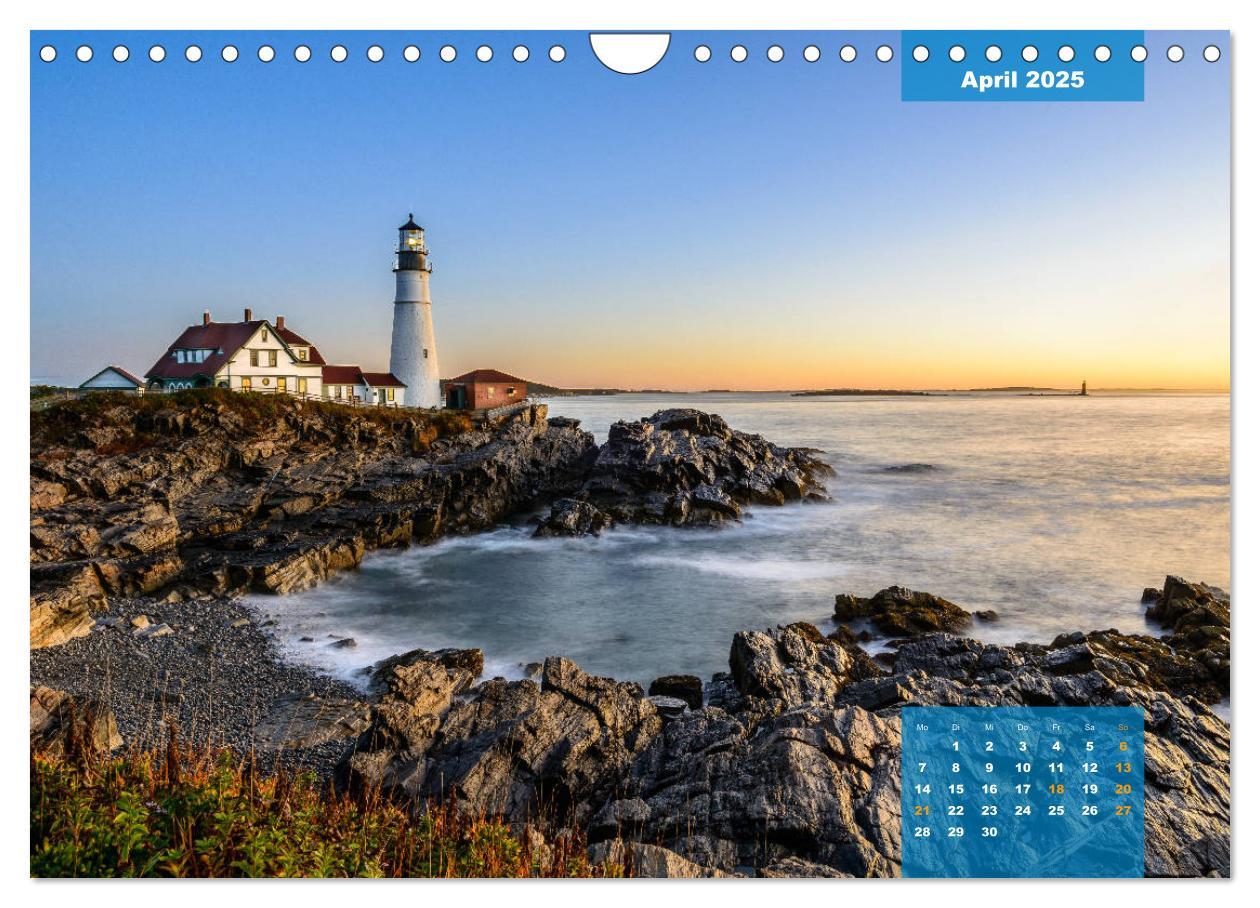 Bild: 9783435336425 | New England - Vielfalt einer Region (Wandkalender 2025 DIN A4...