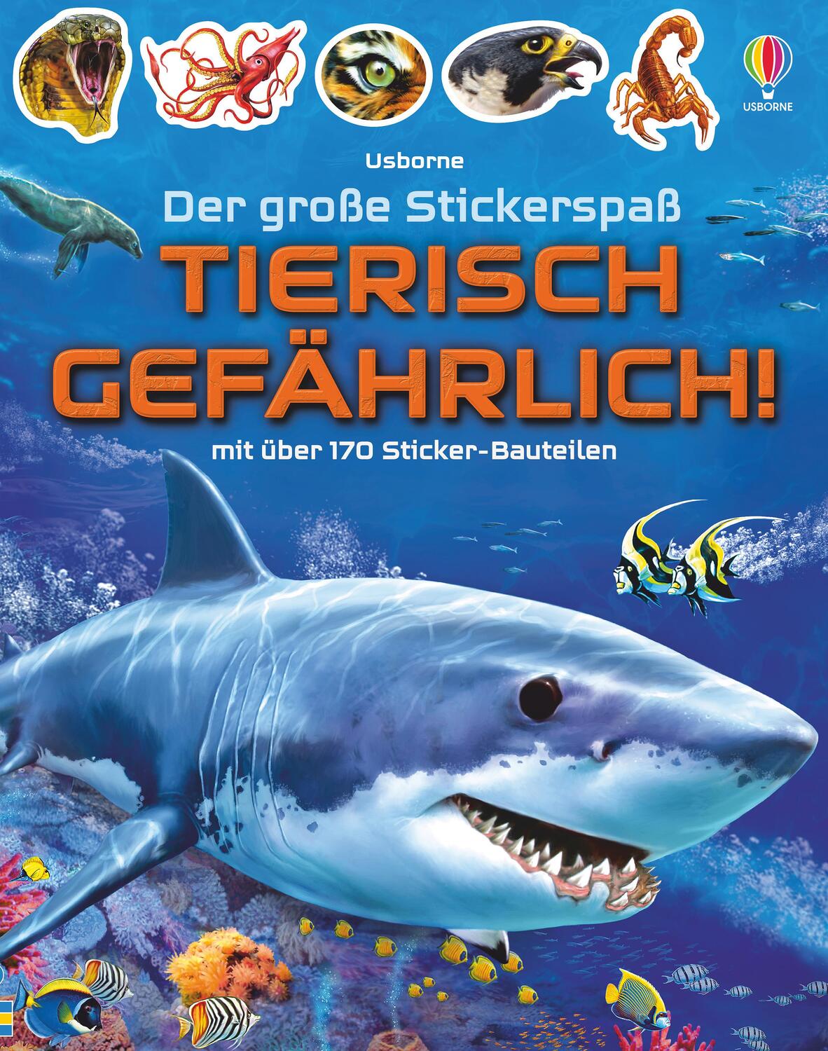 Cover: 9781789416176 | Der große Stickerspaß: Tierisch gefährlich! | Simon Tudhope | Buch