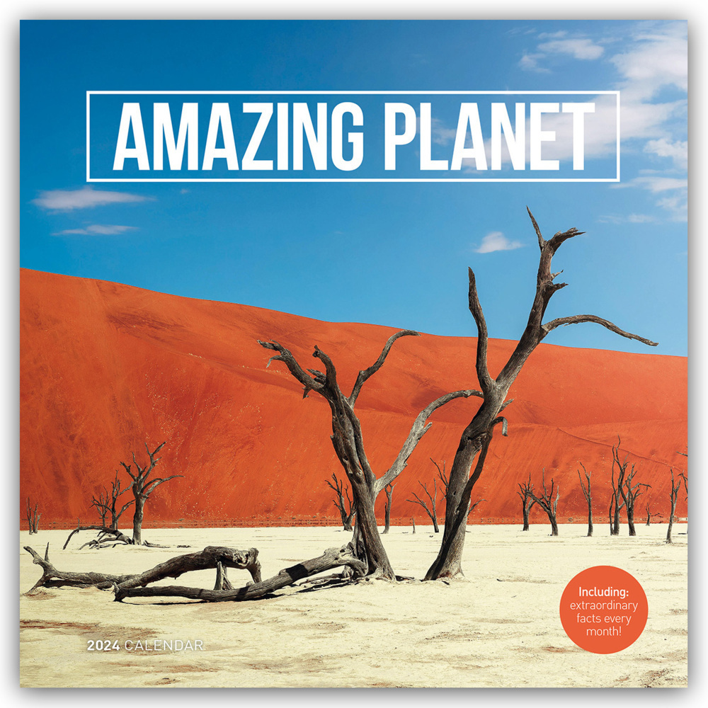 Cover: 9781529836356 | Amazing Planet - Fantastische Erde 2024 - 12-Monatskalender | Calendar