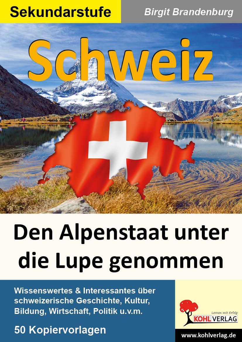 Cover: 9783956868450 | Schweiz | Den Alpenstaat unter die Lupe genommen | Buch | Deutsch