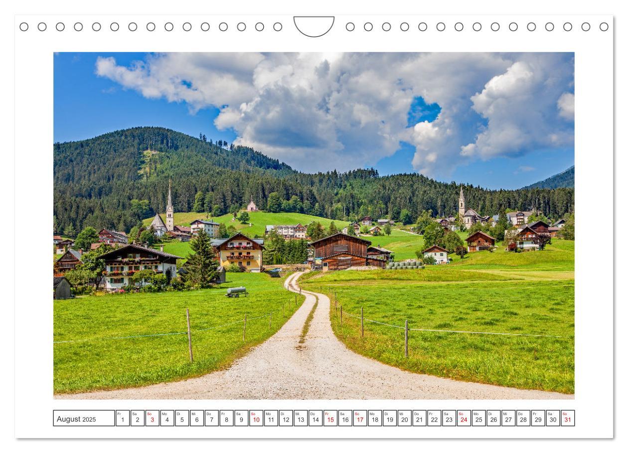 Bild: 9783435927814 | Herzliche Grüße aus Gosau (Wandkalender 2025 DIN A4 quer), CALVENDO...