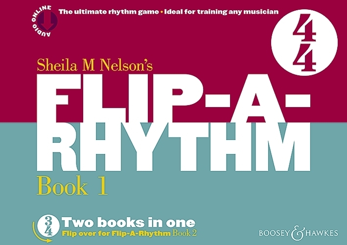 Cover: 9790060097713 | Flip-a-rhythm. Book.1+2 | Sheila Mary Nelson | Boosey & Hawkes