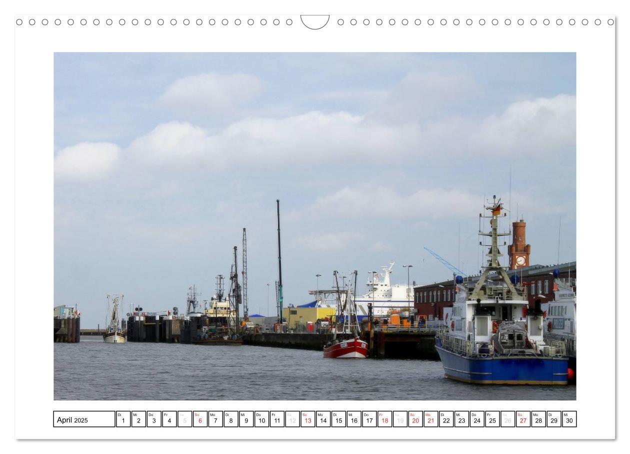 Bild: 9783435624614 | Nordseefeeling - Cuxhaven (Wandkalender 2025 DIN A3 quer), CALVENDO...