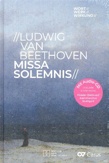 Cover: 9783899484021 | Missa Solemnis | D Major Op. 123 | Ludwig van Beethoven | Buch + CD