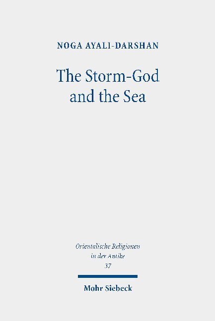 Cover: 9783161559549 | The Storm-God and the Sea | Noga Ayali-Darshan | Buch | Englisch