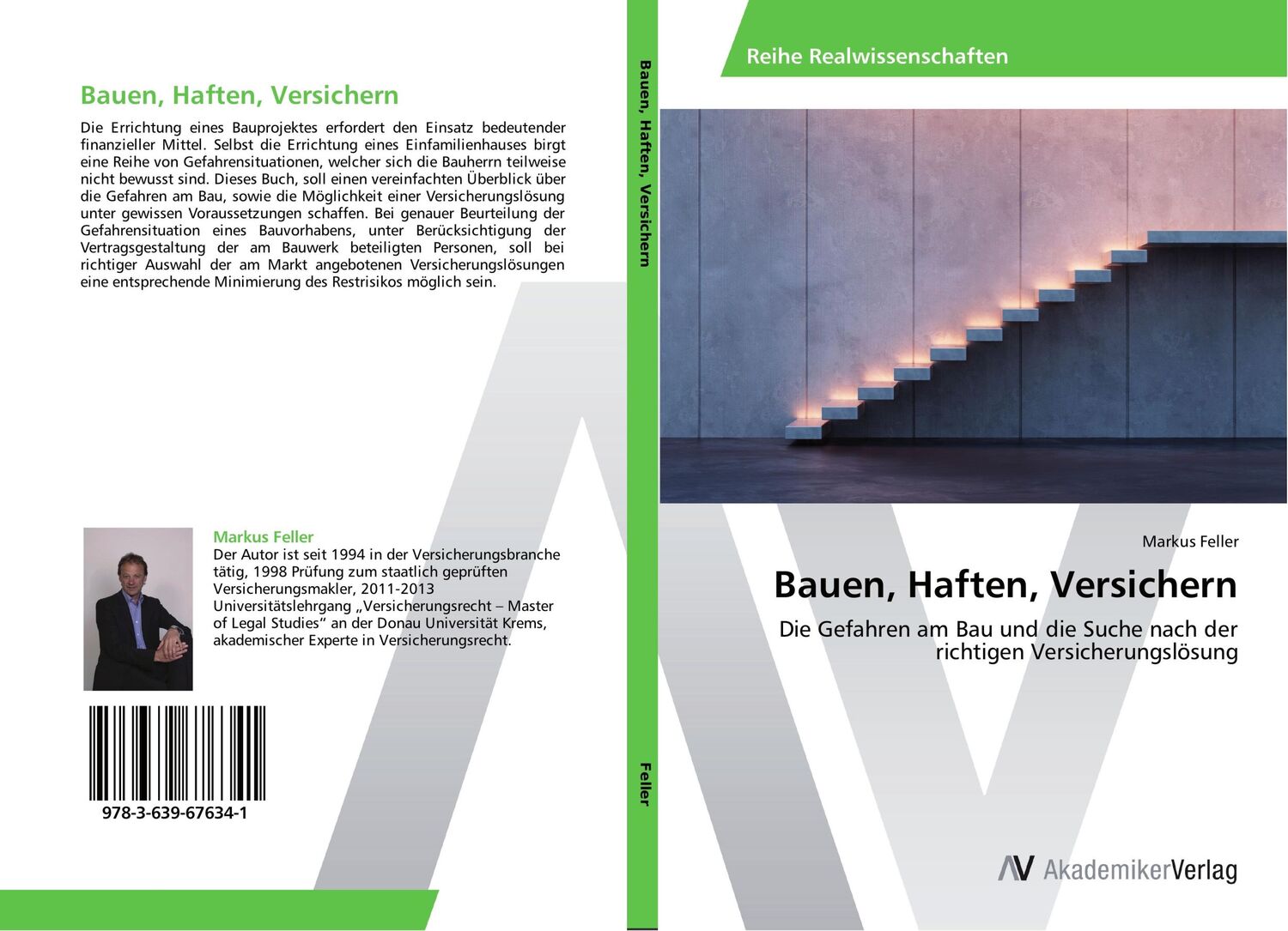 Cover: 9783639676341 | Bauen, Haften, Versichern | Markus Feller | Taschenbuch | Paperback