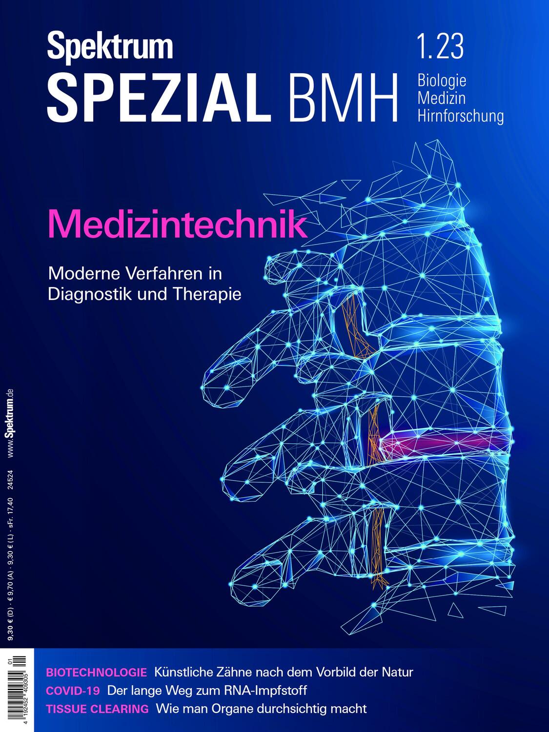Cover: 9783958927438 | Spektrum Spezial - Medizintechnik | Spektrum der Wissenschaft | Buch