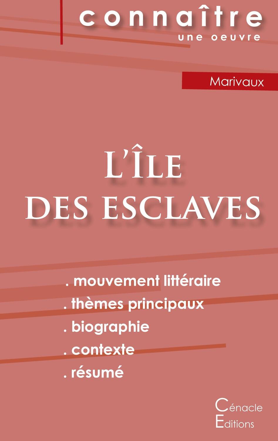 Cover: 9782759304479 | Fiche de lecture L'Île des esclaves de Marivaux (Analyse littéraire...