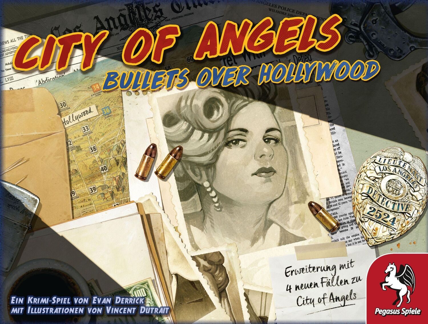 Bild: 4250231729843 | City of Angels: Bullets over Hollywood [Erweiterung] | Spiel | 57461G