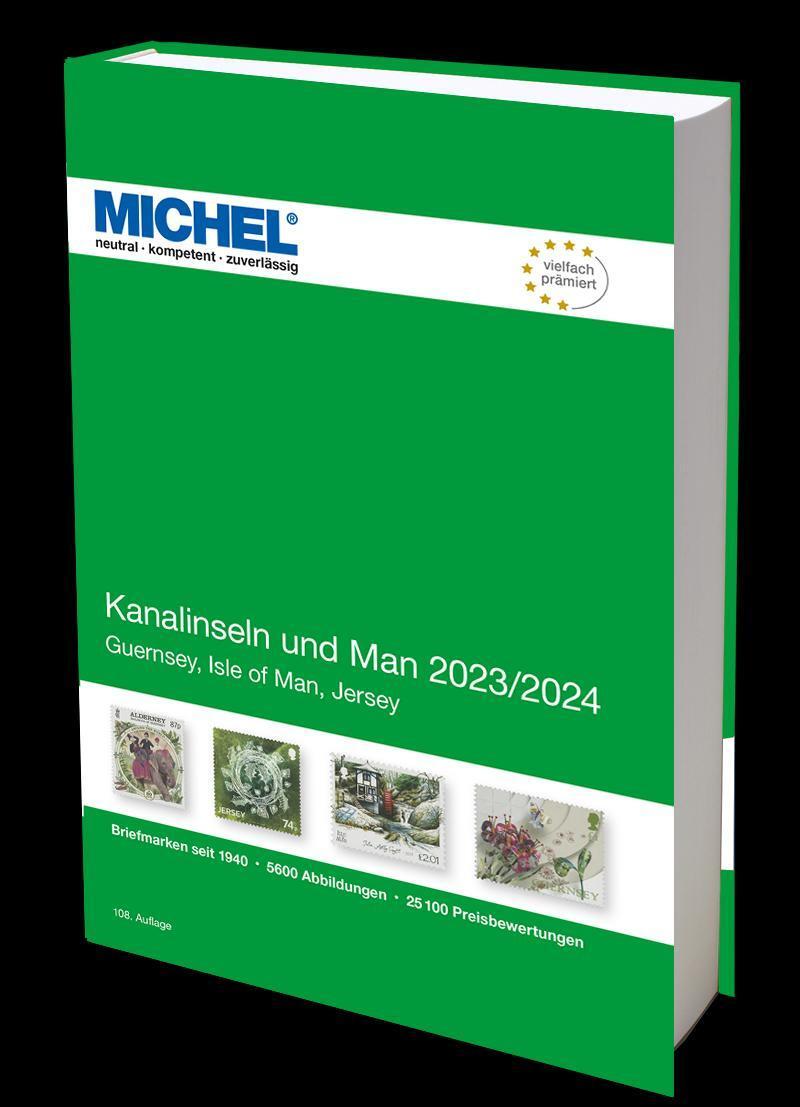 Cover: 9783954024643 | Kanalinseln und Man 2023/2024 | Europa Teil 14 | MICHEL-Redaktion