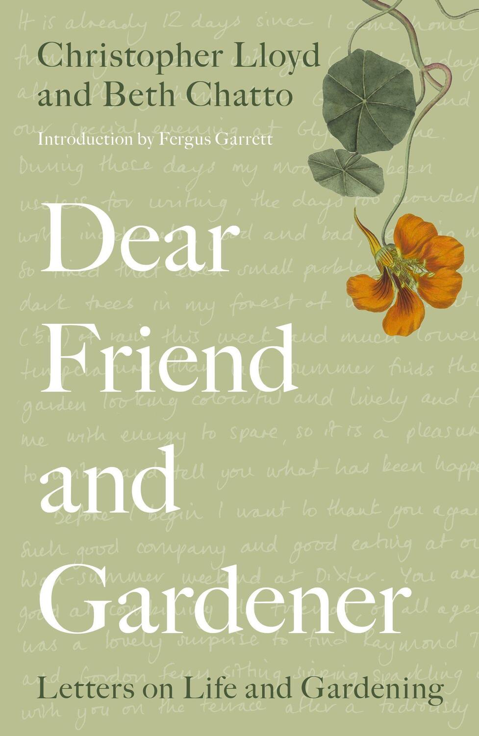 Cover: 9780711255807 | Dear Friend and Gardener | Letters on Life and Gardening | Taschenbuch