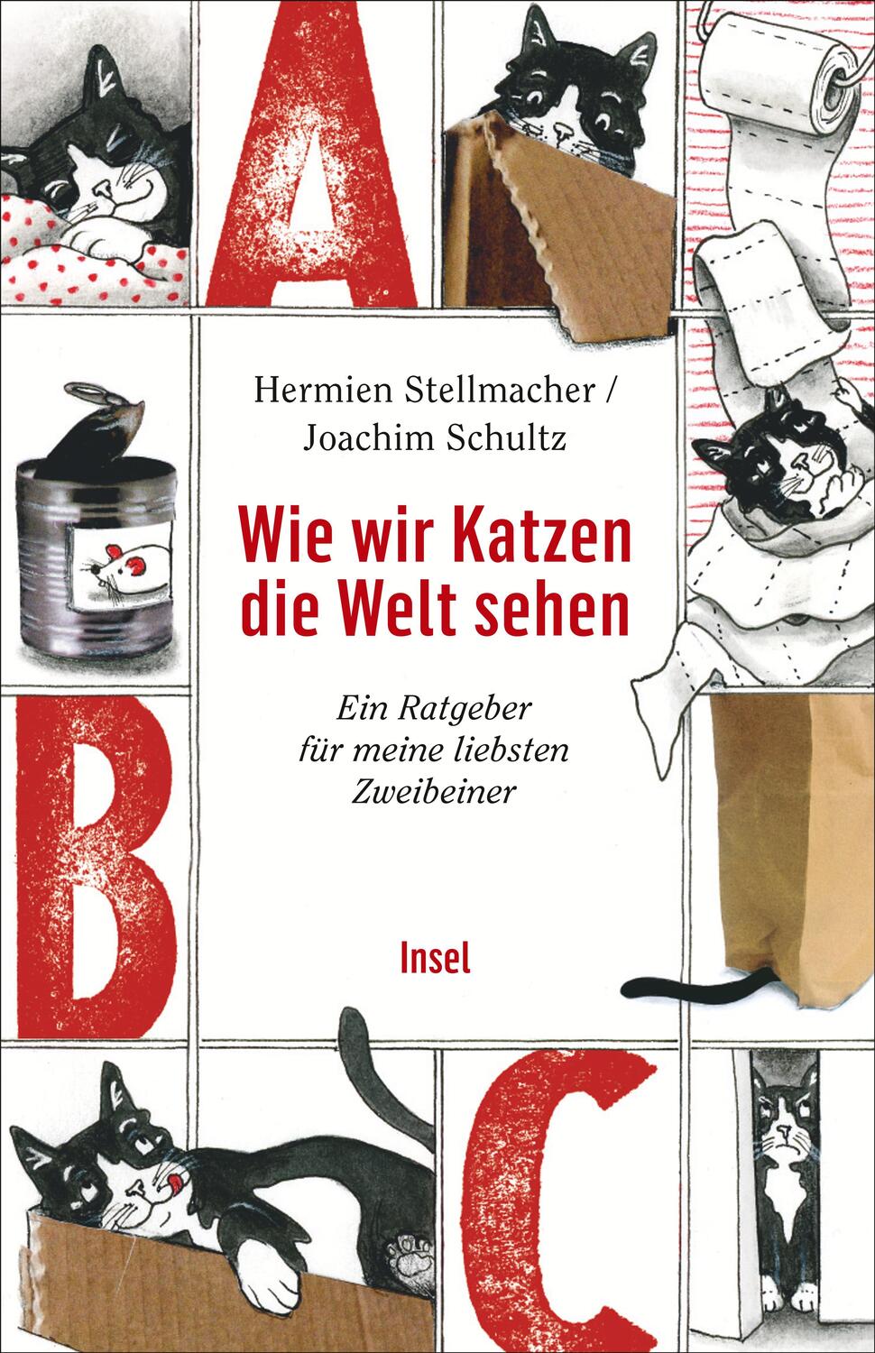 Cover: 9783458363057 | Wie wir Katzen die Welt sehen | Hermien Stellmacher (u. a.) | Buch