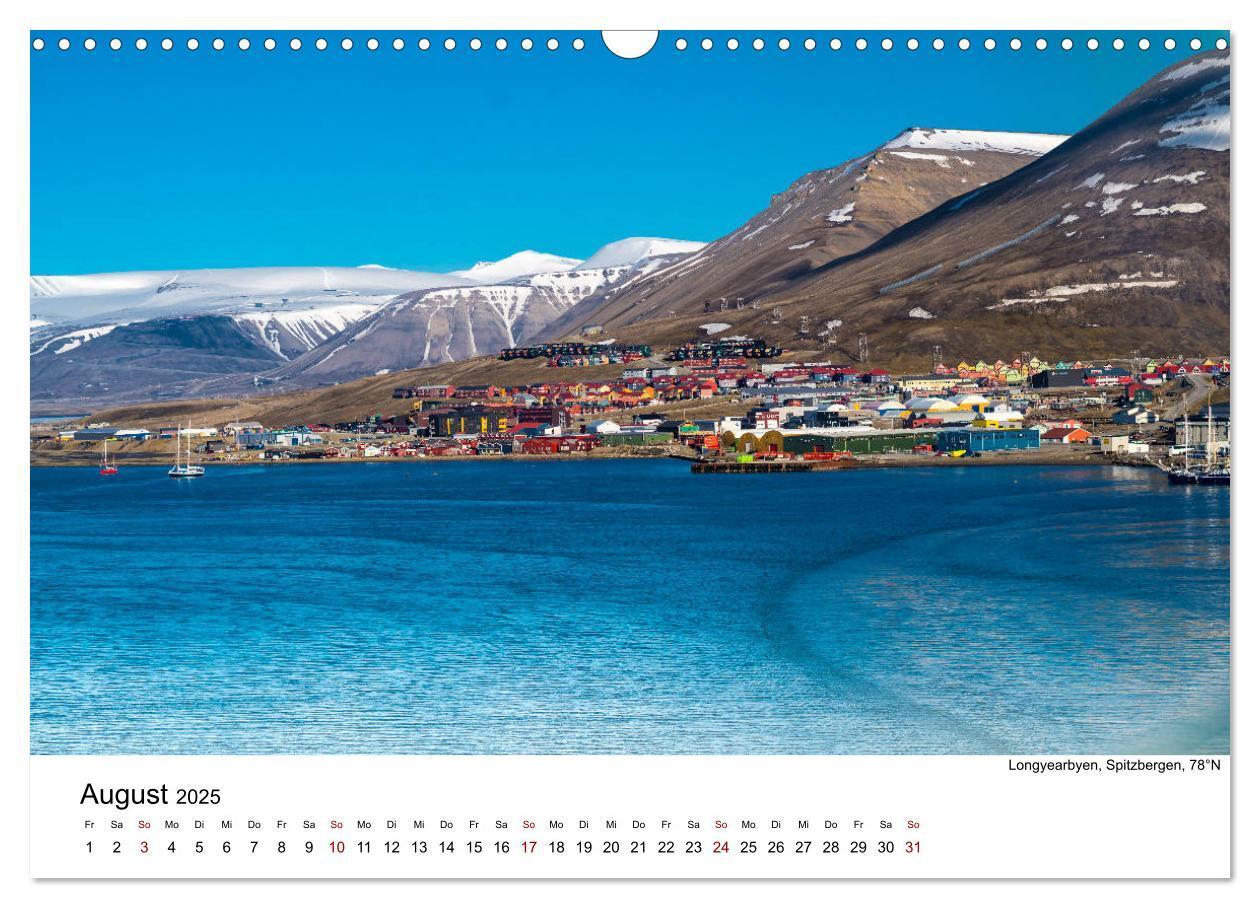 Bild: 9783435126064 | Zwischen Trondheim und Spitzbergen (Wandkalender 2025 DIN A3 quer),...