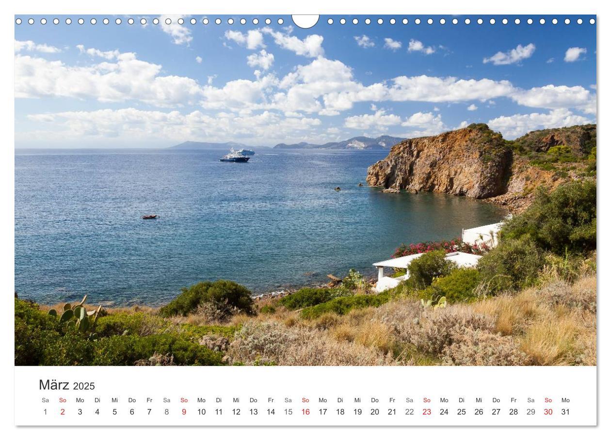 Bild: 9783435183197 | Liparische Inseln - Vulkane im Mittelmeer (Wandkalender 2025 DIN A3...