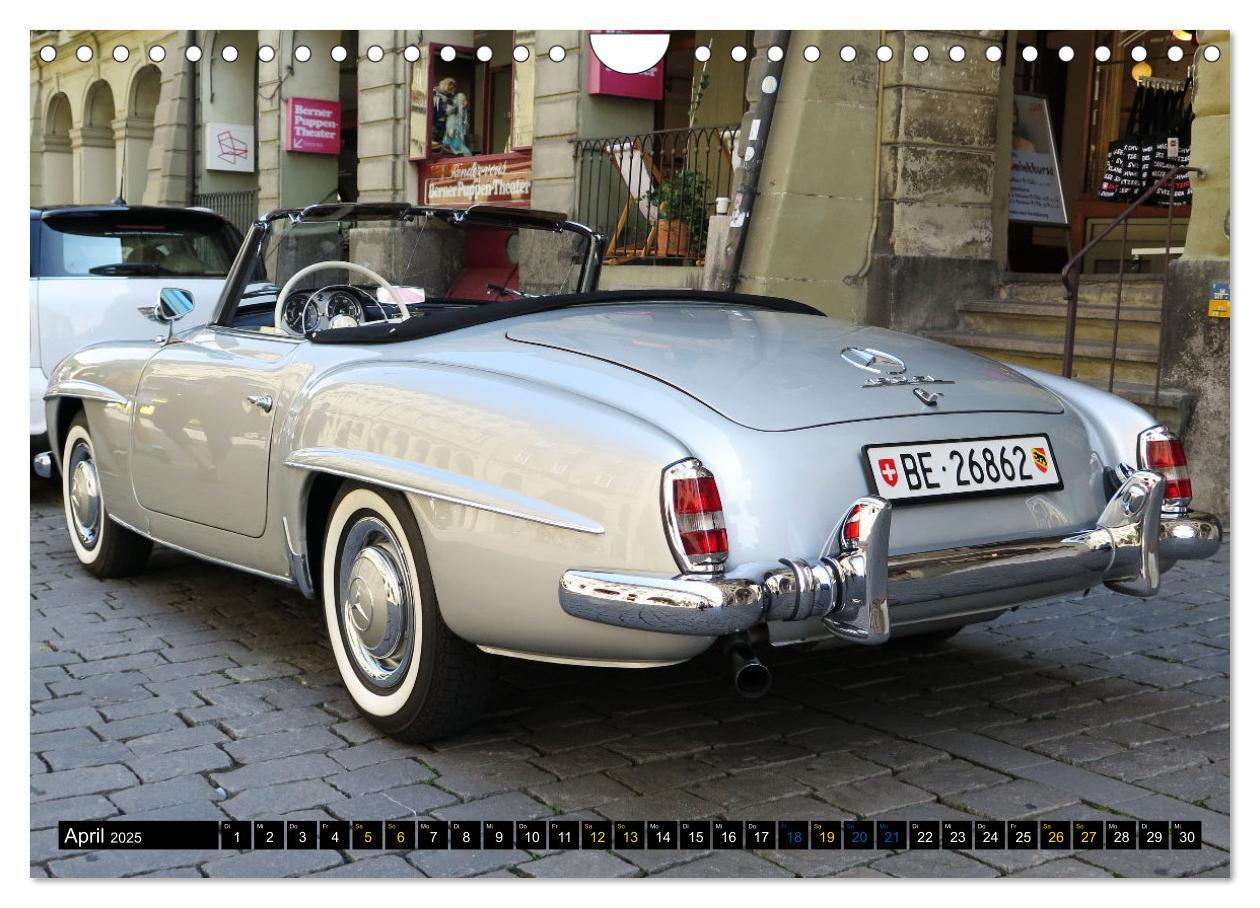 Bild: 9783435073849 | Mercedes SL Classics (Wandkalender 2025 DIN A4 quer), CALVENDO...