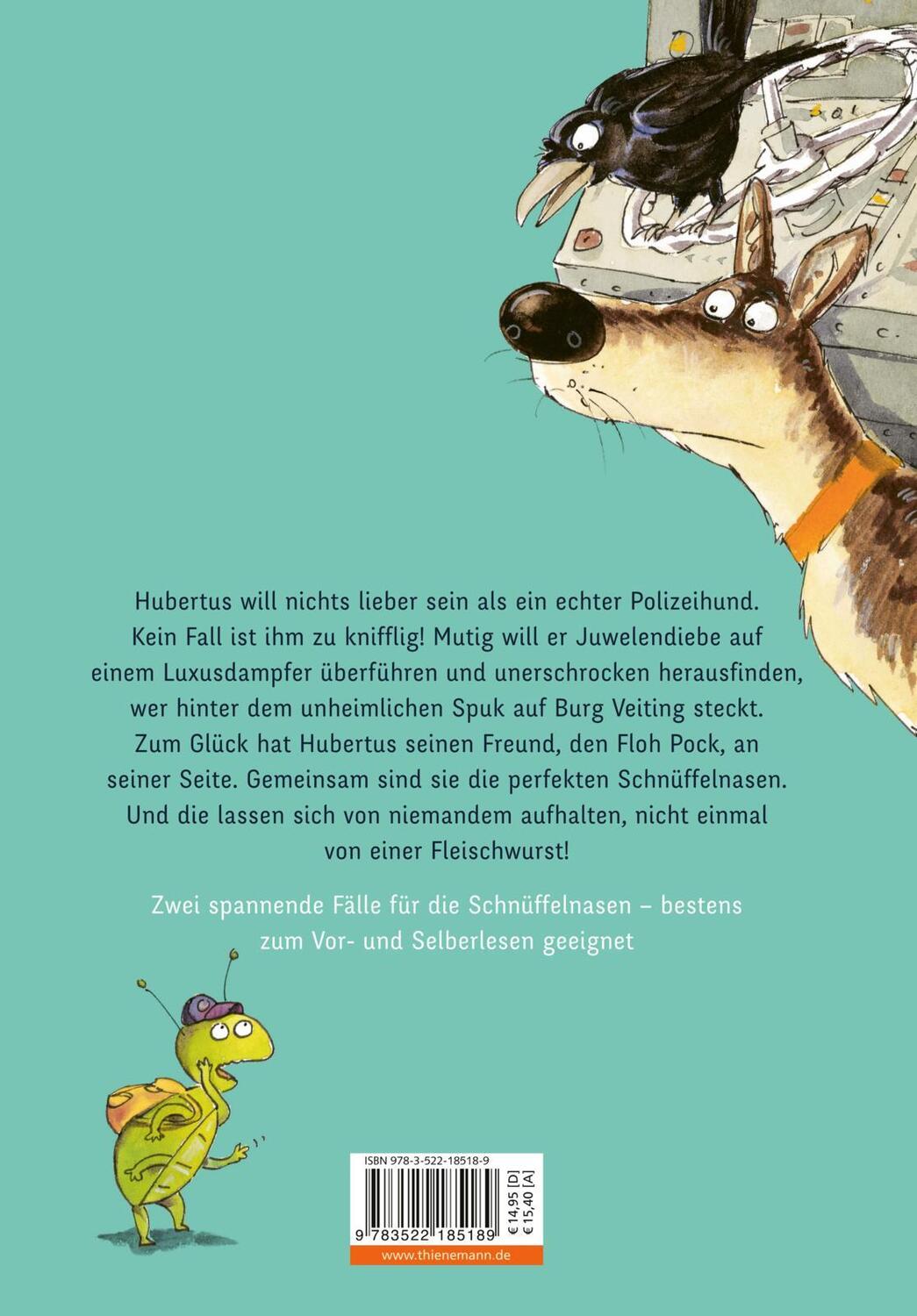 Rückseite: 9783522185189 | Echte Schnüffelnasen geben niemals auf | Daniel Napp | Buch | 220 S.