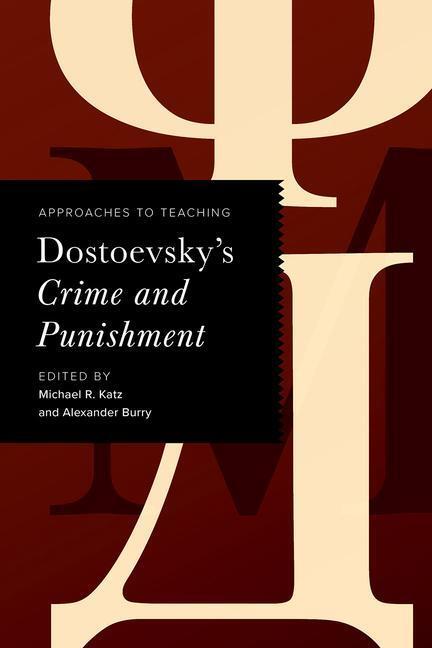 Cover: 9781603295789 | Approaches to Teaching Dostoevsky's Crime and Punishment | Taschenbuch