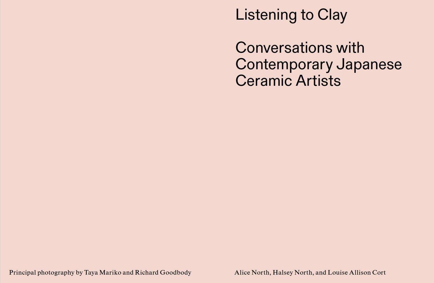 Bild: 9781580935920 | Listening to Clay | Alice North (u. a.) | Buch | Englisch | 2022