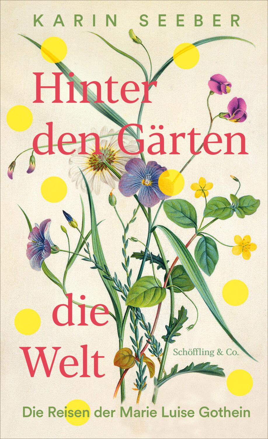 Cover: 9783895611414 | Hinter den Gärten die Welt | Die Reisen der Marie Luise Gothein | Buch