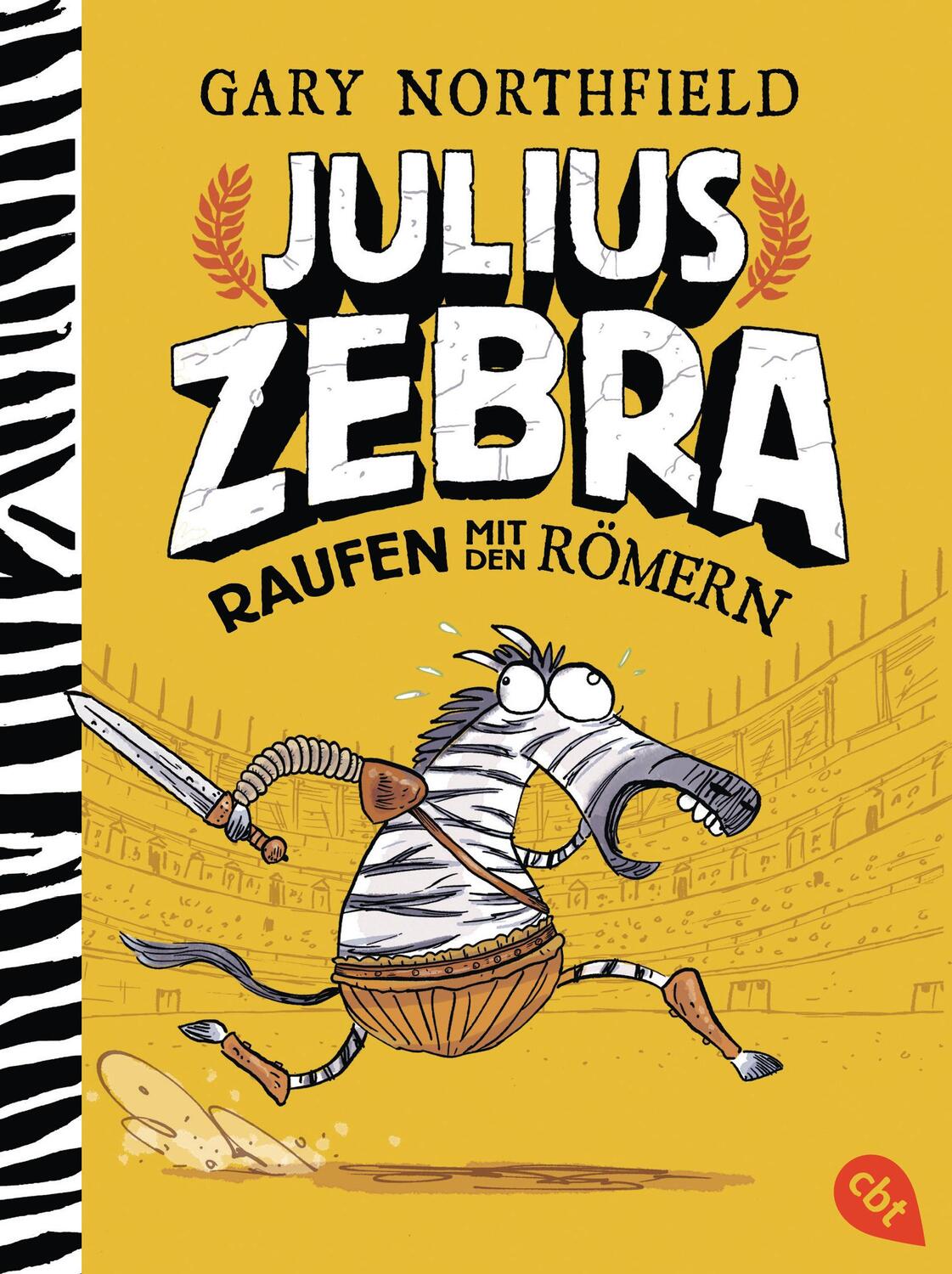 Cover: 9783570313091 | Julius Zebra - Raufen mit den Römern | Gary Northfield | Taschenbuch
