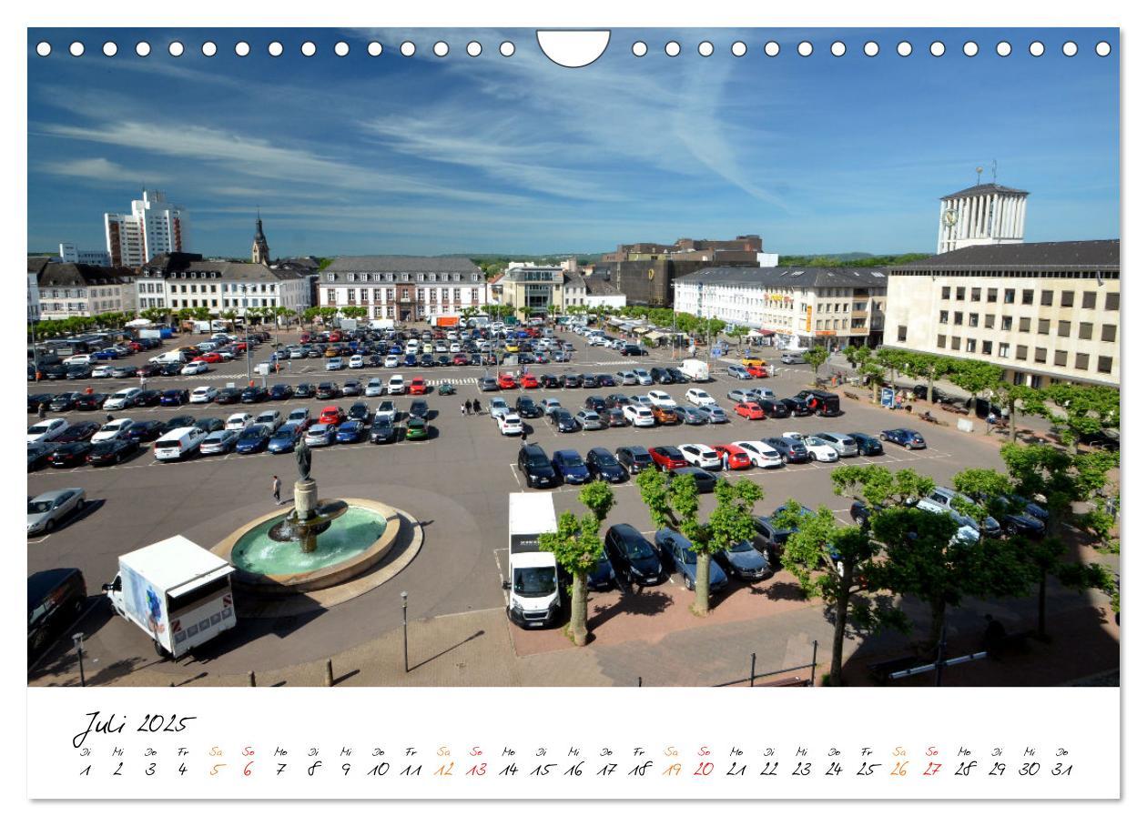 Bild: 9783435220397 | Saarlouis - Stadt des Sonnenkönigs (Wandkalender 2025 DIN A4 quer),...