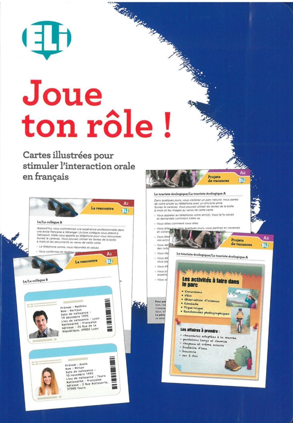Cover: 9783125152731 | Joue ton rôle! | Spiel | ELI Spiele / Spiele zum Sprachenlernen | 2020