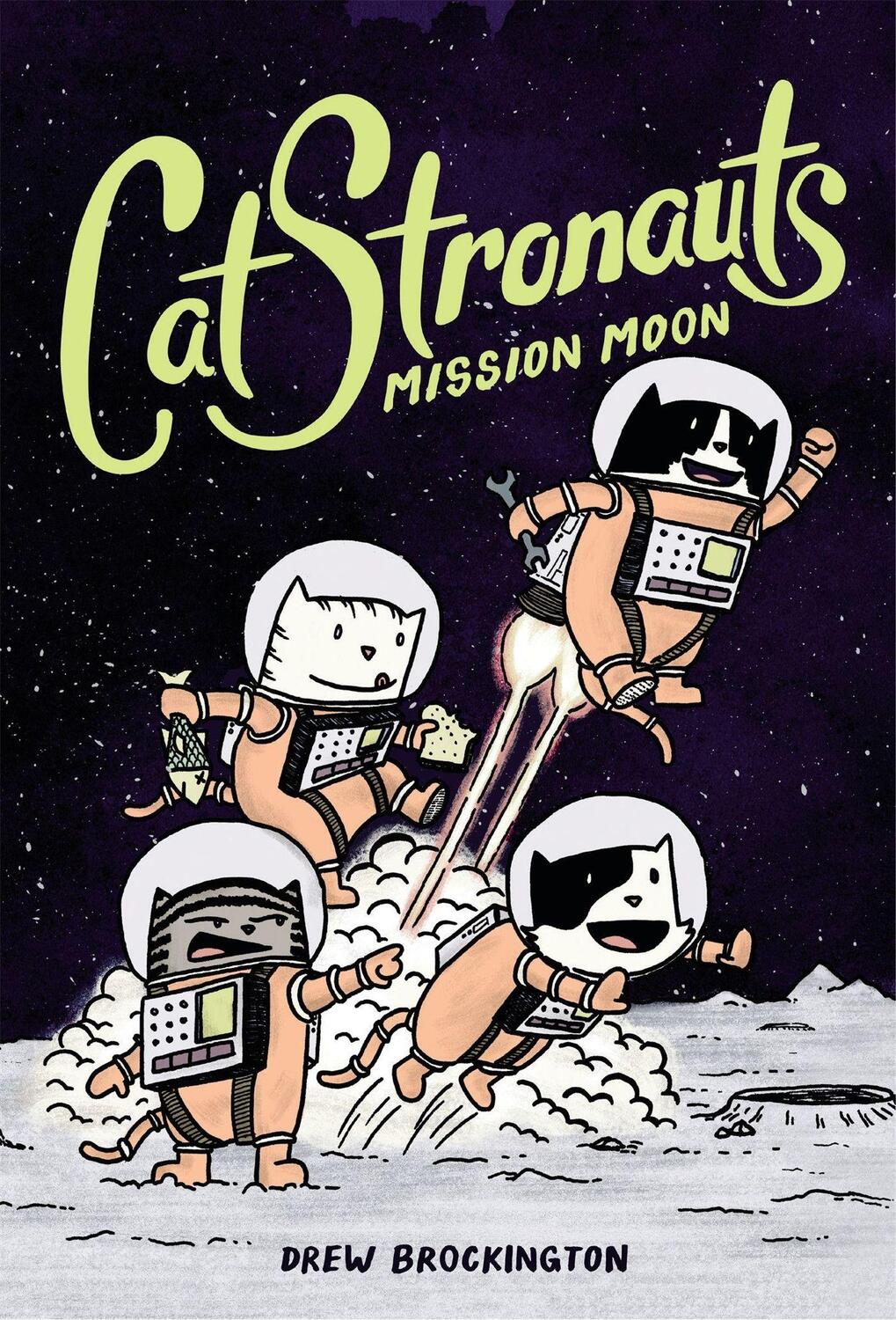 Cover: 9780316307451 | Catstronauts: Mission Moon | Drew Brockington | Taschenbuch | Englisch