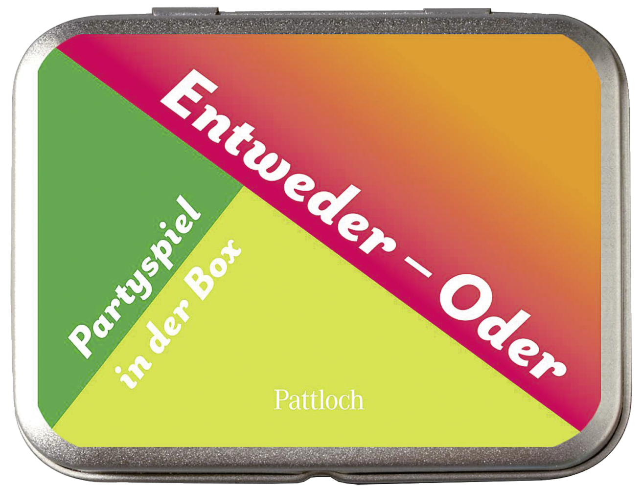 Cover: 4260308343223 | Partyspiele in der Box - Entweder - Oder (Spiel) | Pattloch Verlag