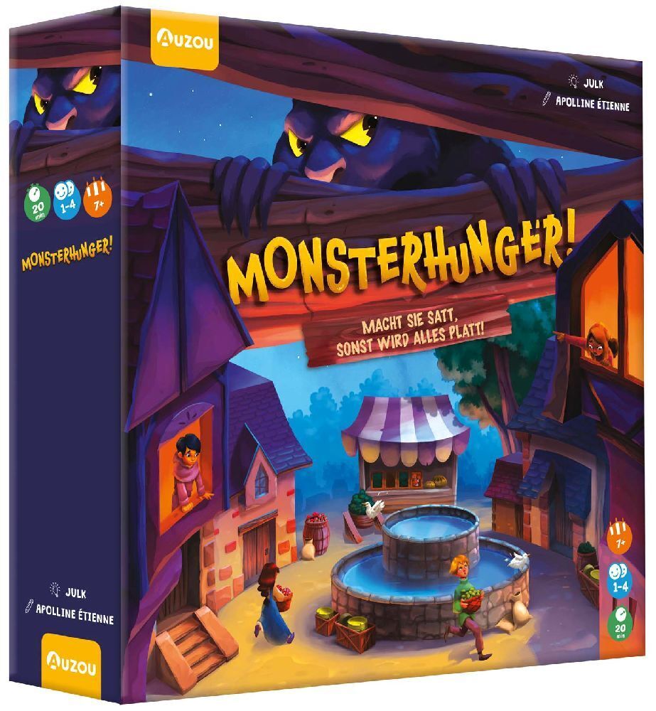 Cover: 3760354051000 | Monsterhunger! | Julk | Spiel | Karton | 405100 | Deutsch | 2023