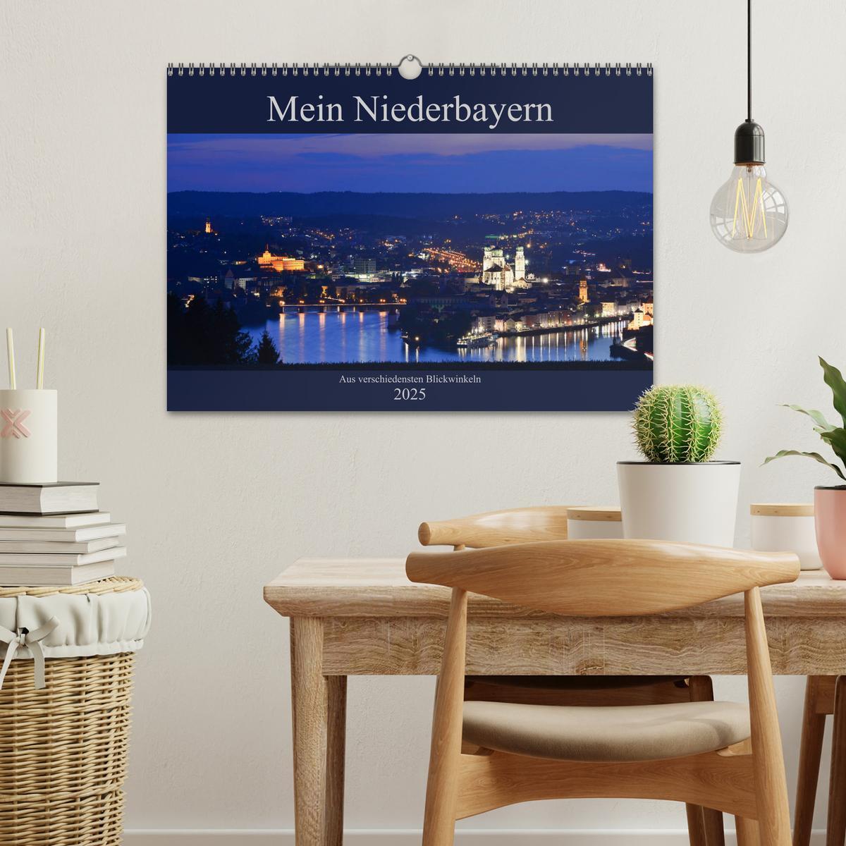 Bild: 9783435304134 | Mein Niederbayern (Wandkalender 2025 DIN A3 quer), CALVENDO...