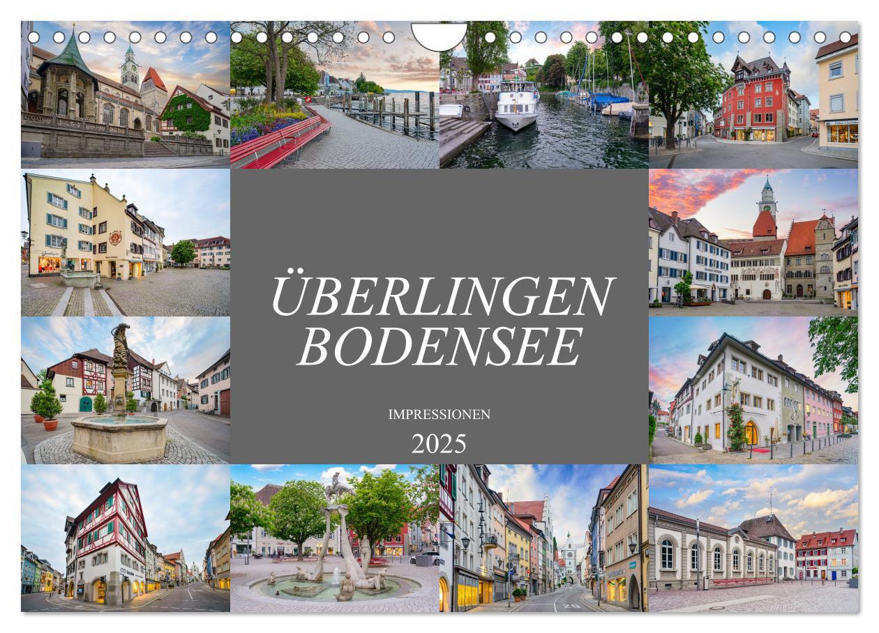 Cover: 9783435069163 | Überlingen Bodensee Impressionen (Wandkalender 2025 DIN A4 quer),...