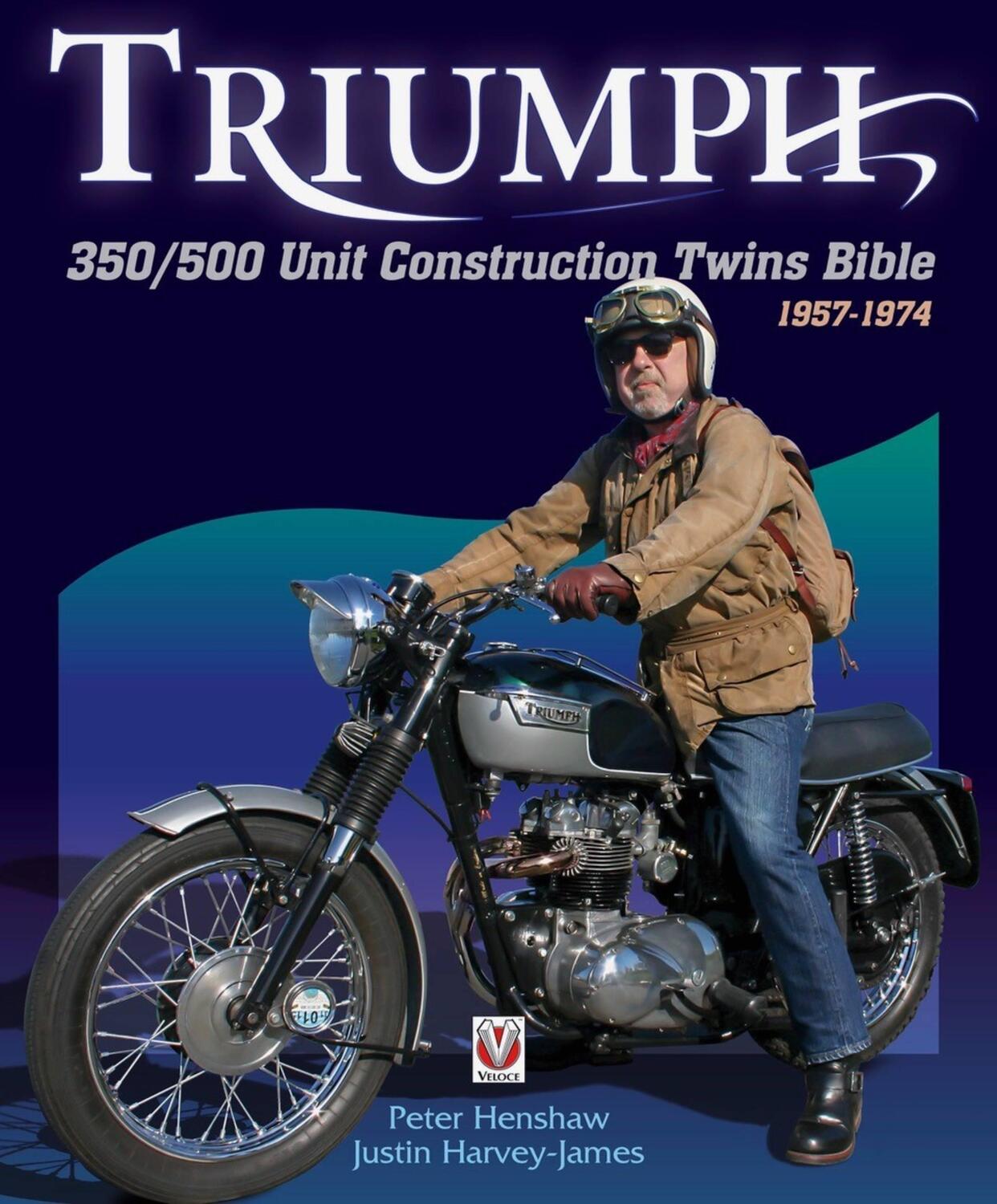 Cover: 9781845849030 | Triumph 350/500 Unit Construction Twins Bible | 1957-1974 | Henshaw