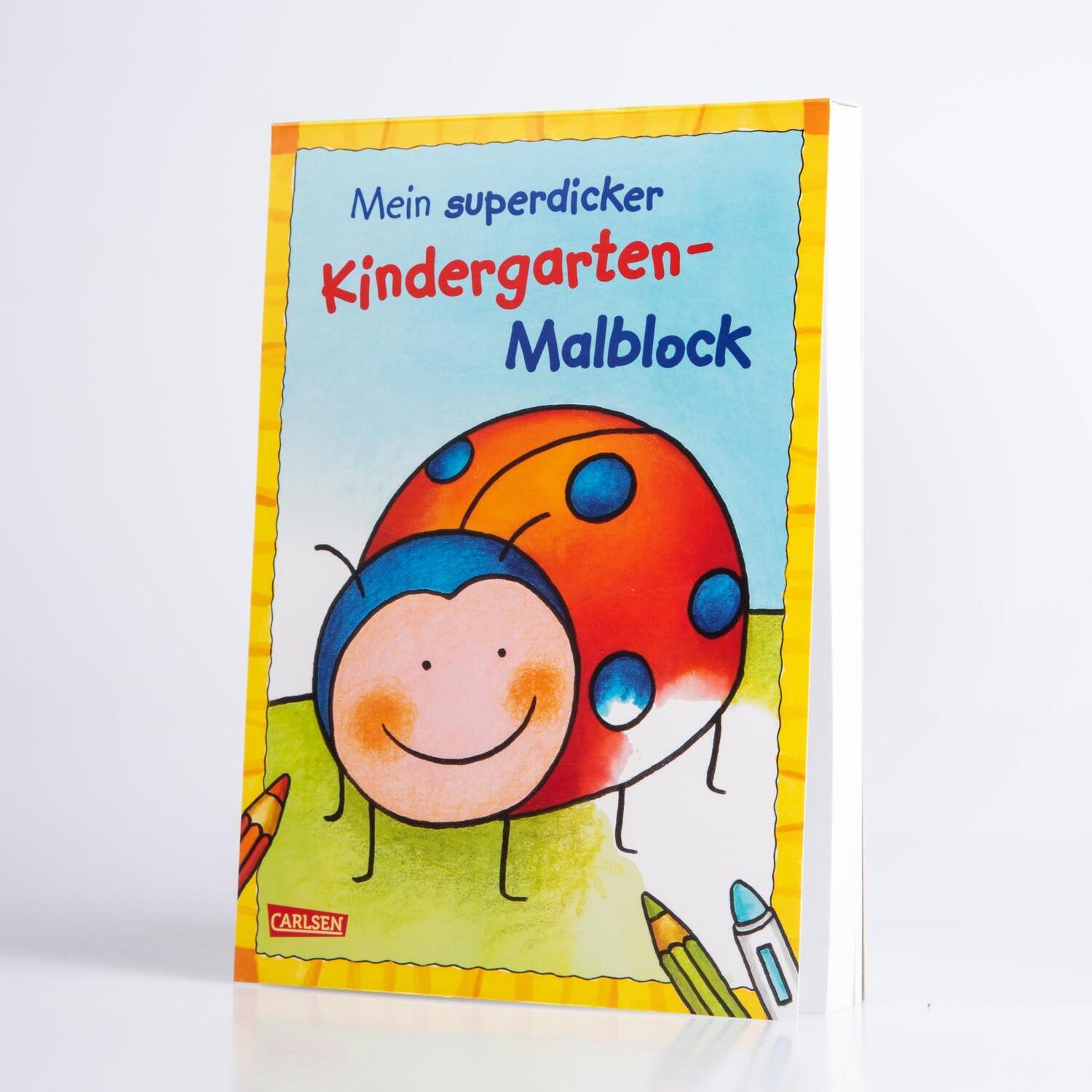 Bild: 9783551187628 | Mein superdicker Kindergarten-Malblock | Taschenbuch | 224 S. | 2016