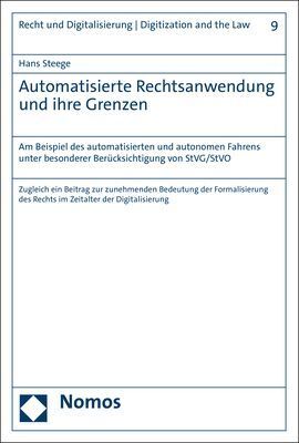 Cover: 9783756003327 | Automatisierte Rechtsanwendung und ihre Grenzen | Hans Steege | Buch