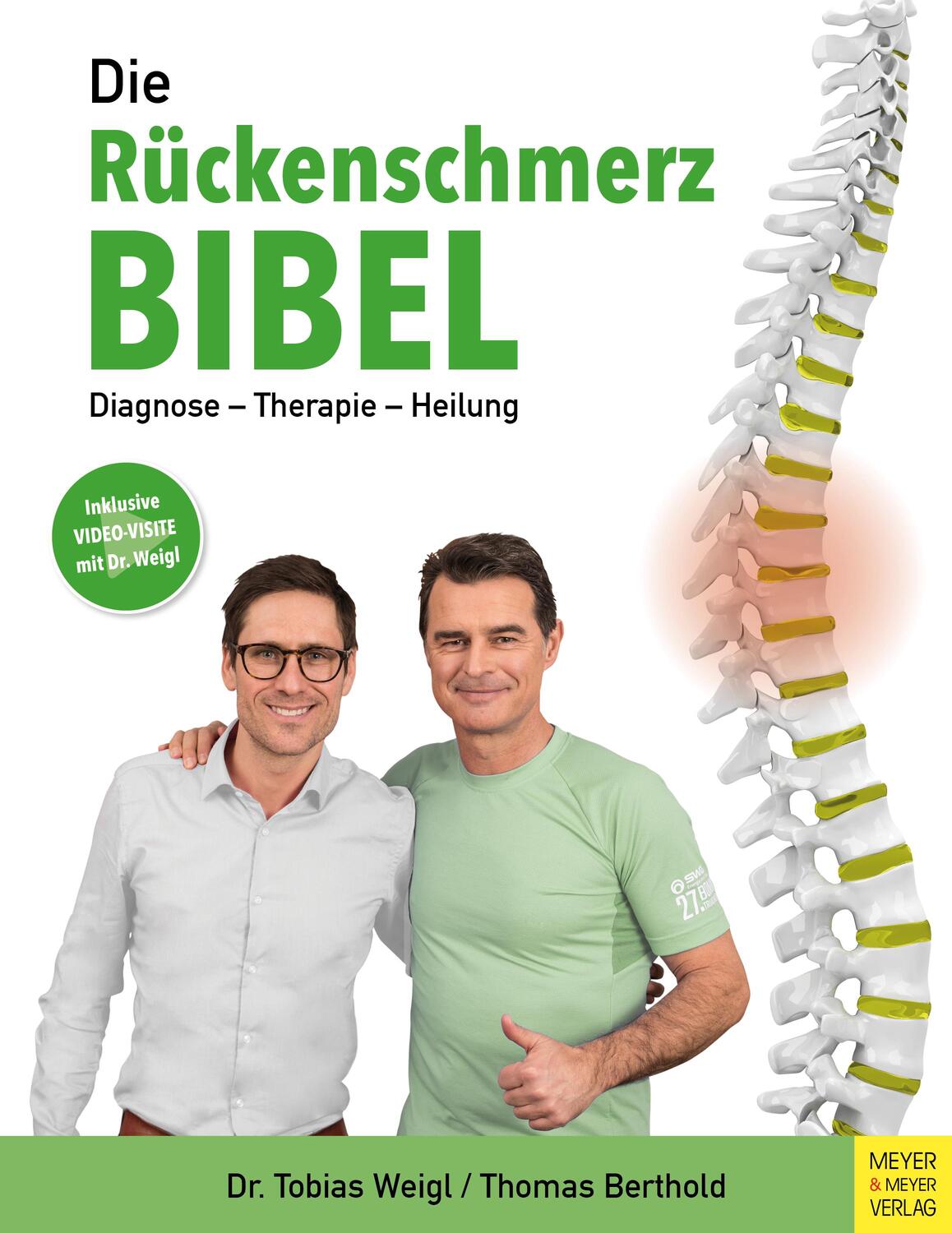Cover: 9783840376115 | Die Rückenschmerz-Bibel | Diagnose - Therapie - Heilung | Taschenbuch