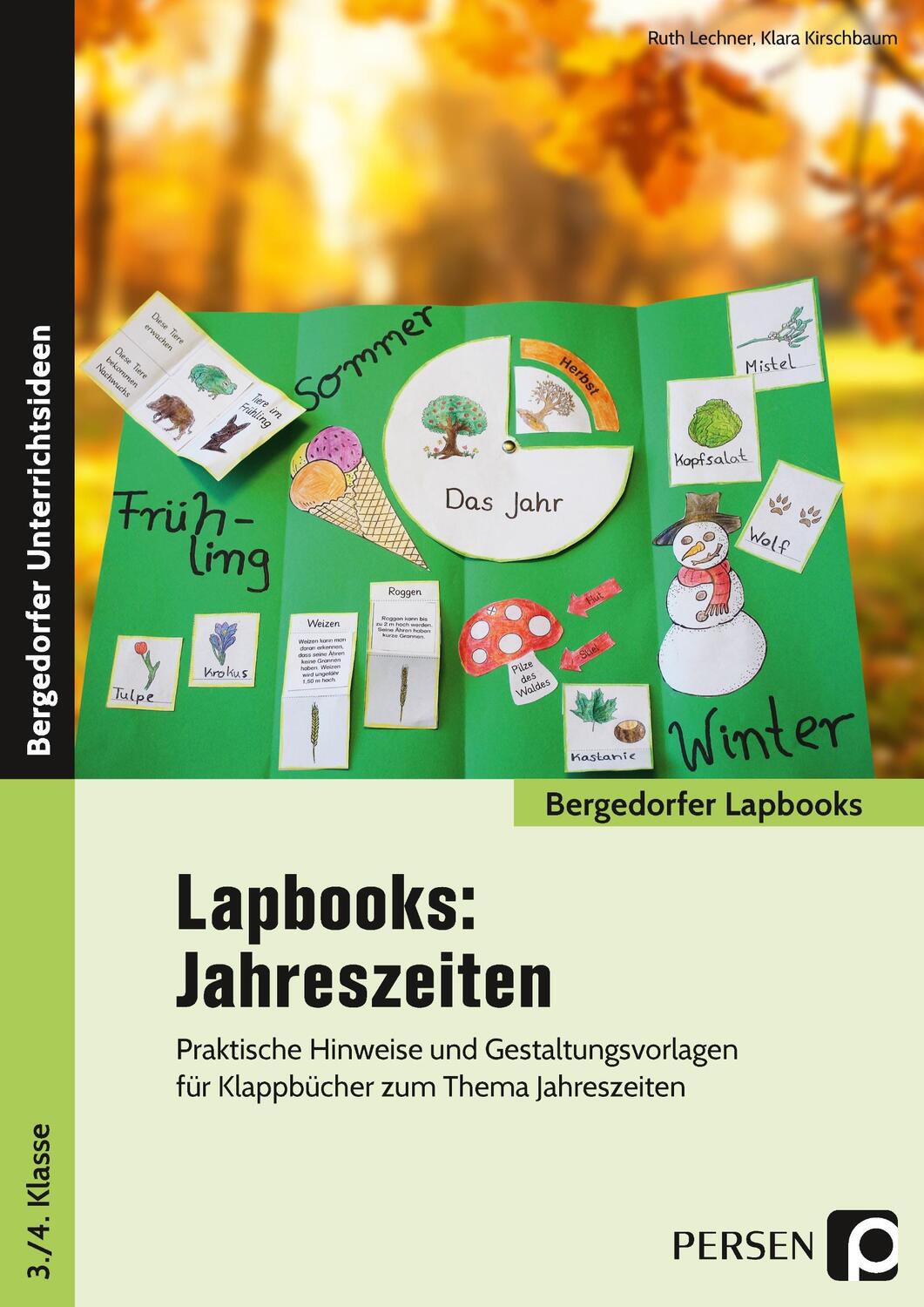 Cover: 9783403205586 | Lapbooks: Jahreszeiten - 1.-4. Klasse | Ruth Lechner (u. a.) | Buch