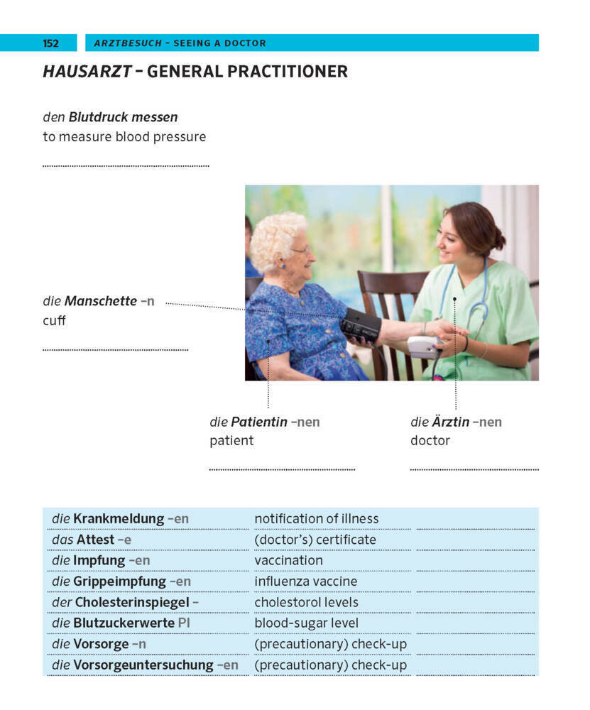 Bild: 9783125162280 | Bildwörterbuch Deutsch für Pflegekräfte | Taschenbuch | 256 S. | 2020